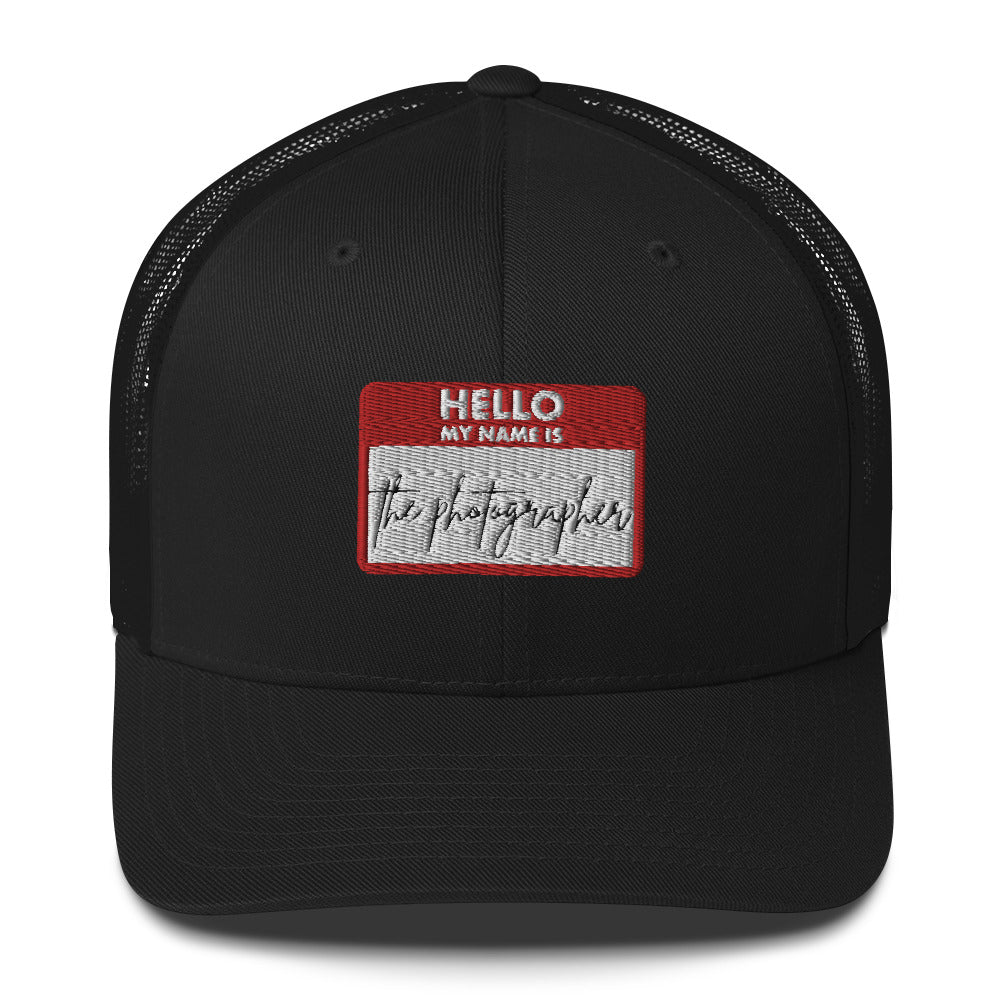 CAP | Hello Sticker - Retro Trucker